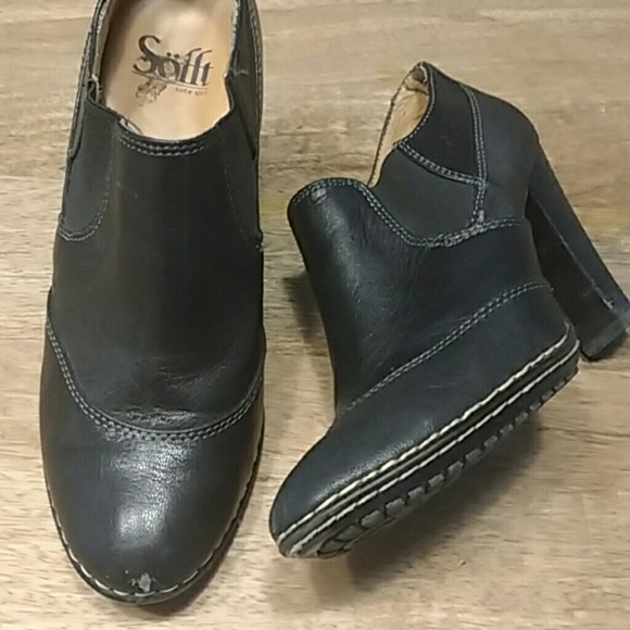 Sofft leather ankle boots from Nordstrom - Picture 5 of 8